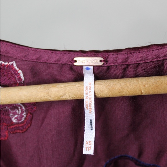 Free People Beautiful Dreams Embroidered Top - Picture 9 of 17